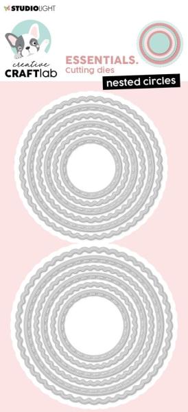 Creative Craft Lab - Studio Light - Stanzschablone "Nested Circles " Dies
