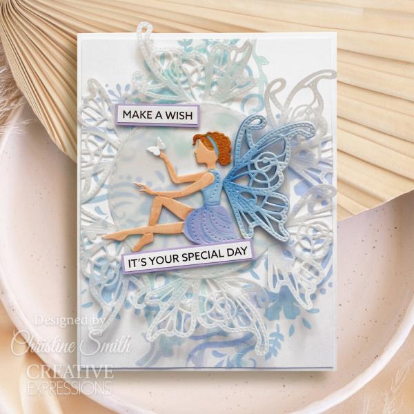 Creative Expressions - Stanzschablone "Fluttering Ivy" Craft Dies Design by Jamie Rodgers