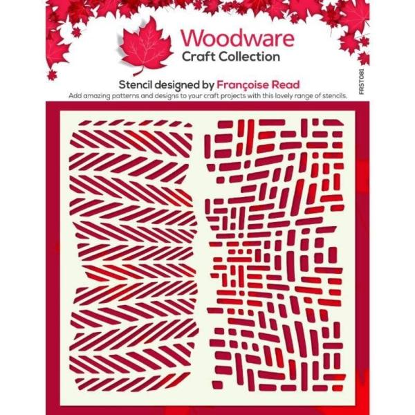 Woodware - Schablone "Pampa" Stencil