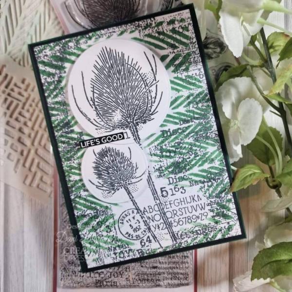 Woodware - Schablone "Pampa" Stencil
