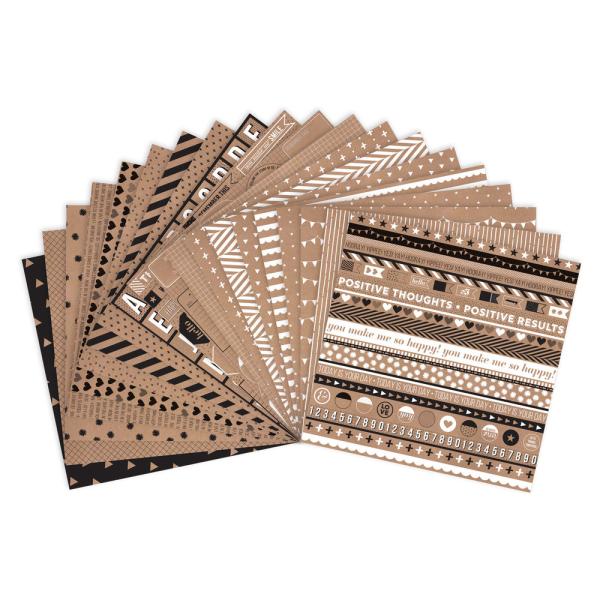 Craft Smith "Kraft Basics" 12x12" Paper Pad