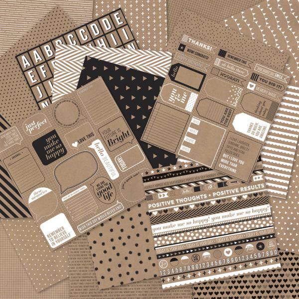 Craft Smith "Kraft Basics" 12x12" Paper Pad