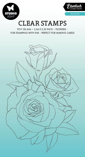 Studio Light - Stempel "Big Roses" Clear Stamps