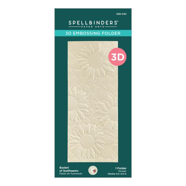 Spellbinders - Prägefolder "Basket of Sunflowers" Embossingfolder