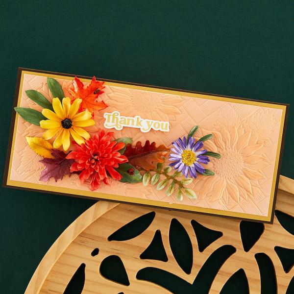 Spellbinders - Prägefolder "Basket of Sunflowers" Embossingfolder