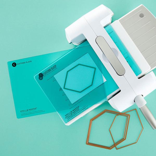 Spellbinders - Ersatzplatten "Teal Extended Cutting Plates" 