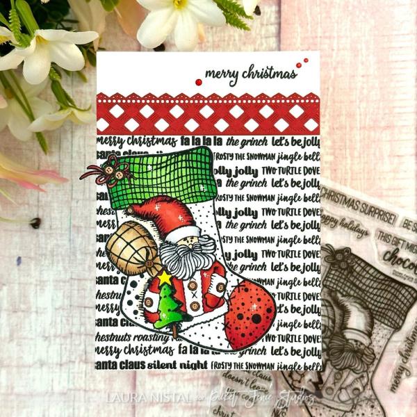Picket Fence Studios - Stempel "Christmas Wishes" Clear stamps