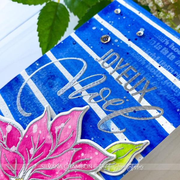 Picket Fence Studios - Flüssige Aquarellfarbe "Hydrangea Blue" Paper Splatter Watercolor Liquid 0,5oz
