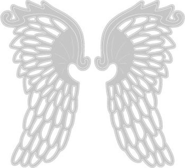 Sizzix Thinlits Craft Die-Set - Angel Wings by Lisa Jones