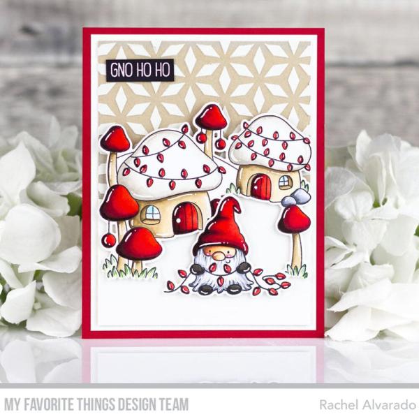 My Favorite Things - Schablone 6x6 Inch "Tiled Stars" Stencil