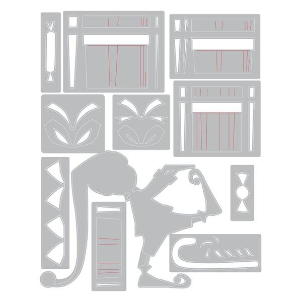 Sizzix Thinlits Craft Die-Set - Santa's Helper by Tim Holtz