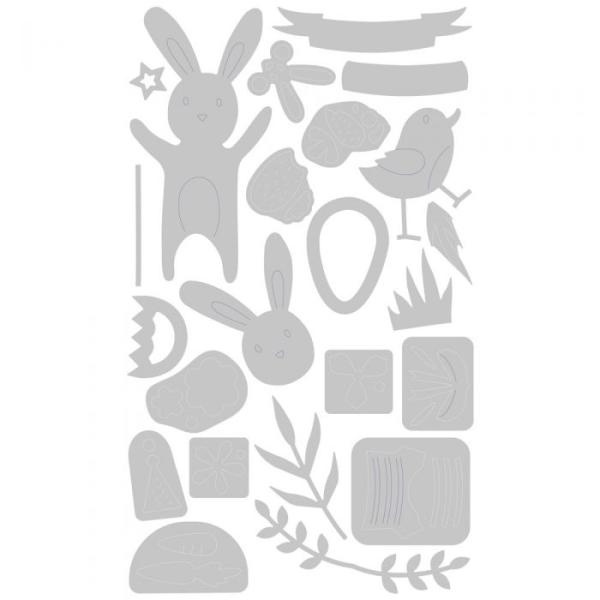 Sizzix Thinlits Craft Die-Set - Easter Celebration / Osterfeier