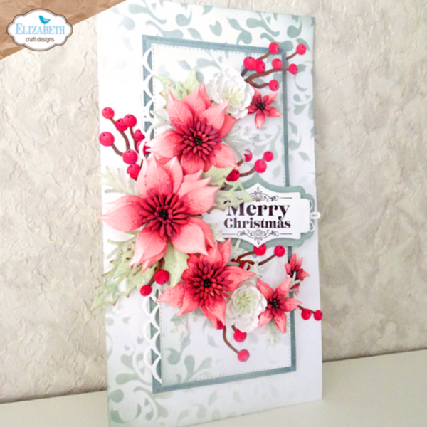 Elizabeth Craft Designs - Stanzschalone "Florals 24" Dies
