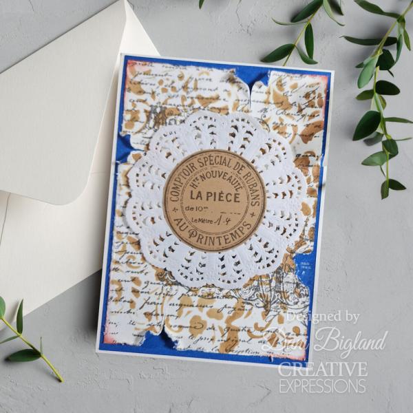 Creative Expressions - Stempelset "La Mode" Clear Stamps 6x8 Inch Design by Taylor Made Journals