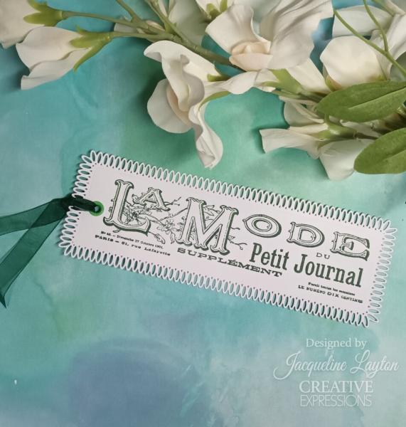Creative Expressions - Stempelset "La Mode" Clear Stamps 6x8 Inch Design by Taylor Made Journals