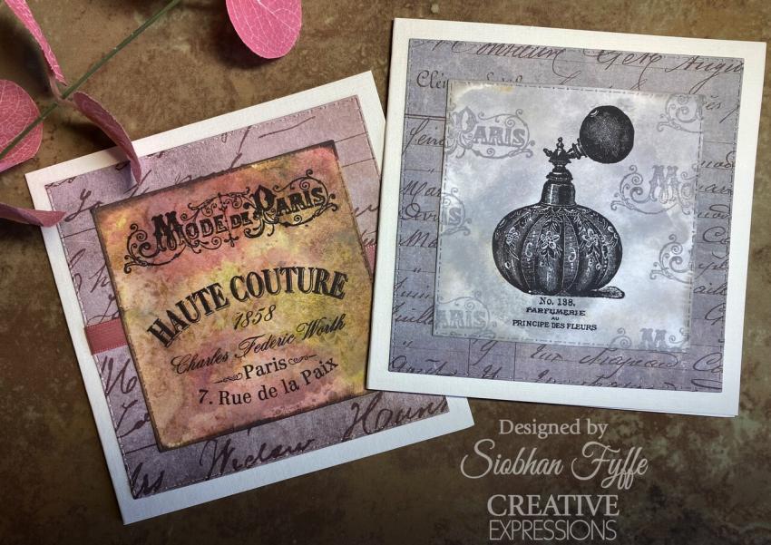 Creative Expressions - Stempelset "The Dress Maker" Clear Stamps 6x8 Inch Design by Taylor Made Journals