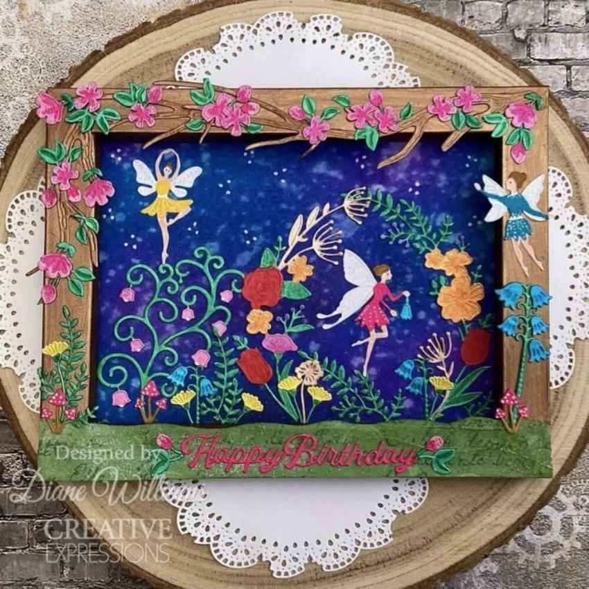 Creative Expressions - Stanzschablone "Fairy Village Butterfly Bouquet" Craft Dies Design by Jamie Rodgers