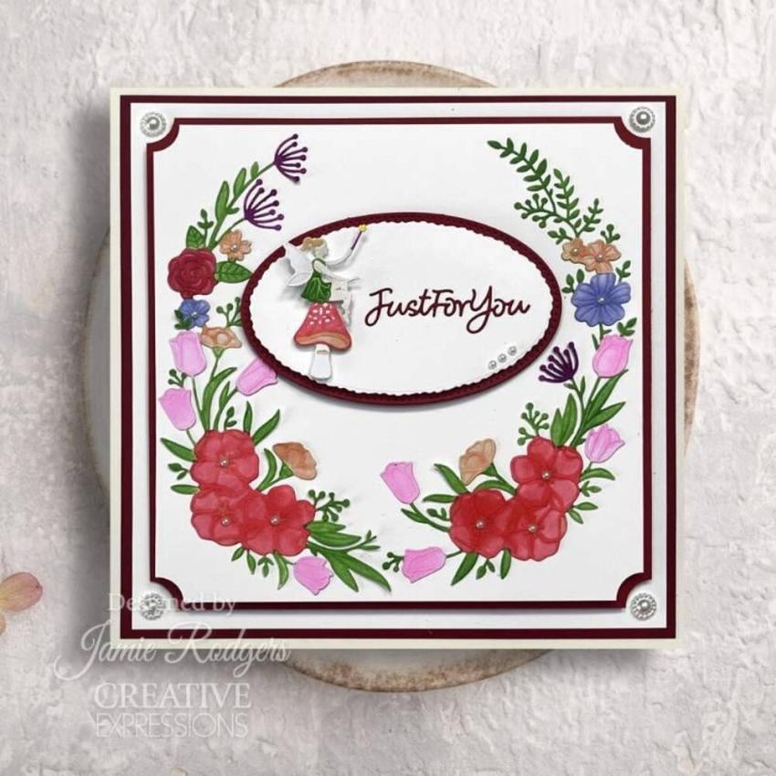 Creative Expressions - Stanzschablone "Fairy Village Butterfly Bouquet" Craft Dies Design by Jamie Rodgers