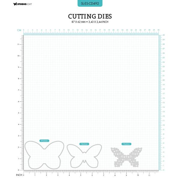 Studio Light - Stanzschablone "Butterfly" Dies