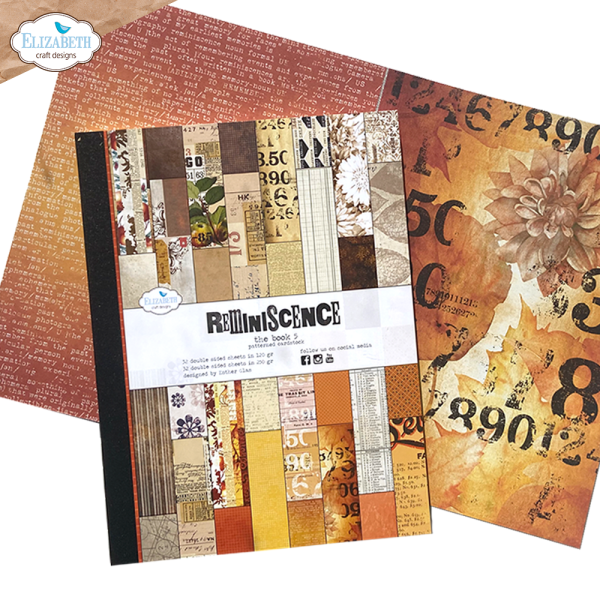 Elizabeth Craft Designs - Designpapier "Reminiscence" Paper Pack The Book 5 - 32 Bogen