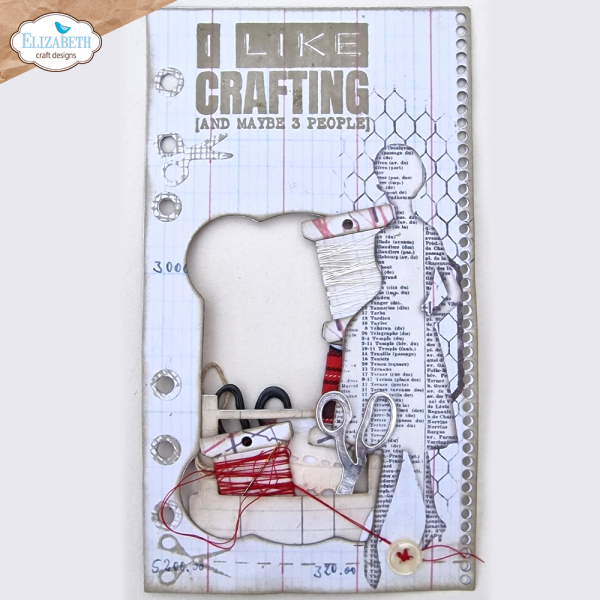 Elizabeth Craft Designs - Designpapier "Reminiscence" Paper Pack The Book 6 - 32 Bogen