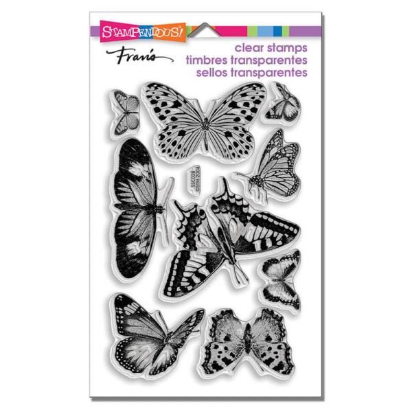 Stampendous - Stempelset "Butterflies" Clear Stamps