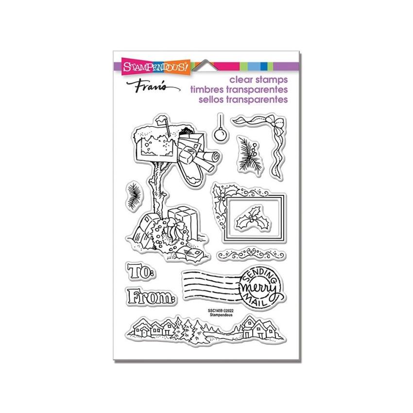 Stampendous - Stempelset "Mailbox Rustic" Clear Stamps