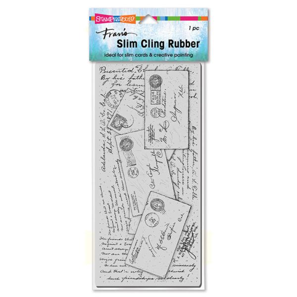 Stampendous - Gummistempel "Vintage Post" Slim Cling Stamps