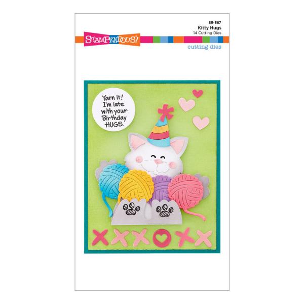 Stampendous - Stanzschablone "Kitty Hugs" Dies