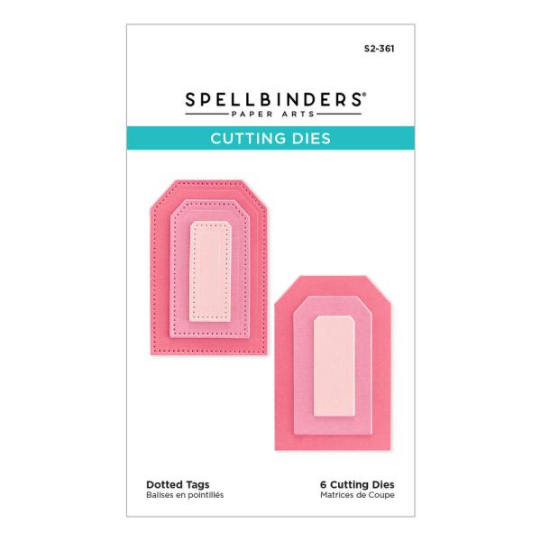 Spellbinders - Stanzschablone "Dotted Tags" Dies