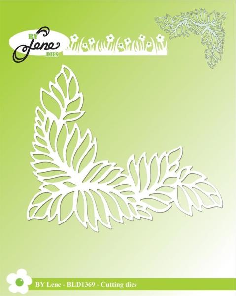 By Lene - Stanzschablone "Leaf Corner" Dies