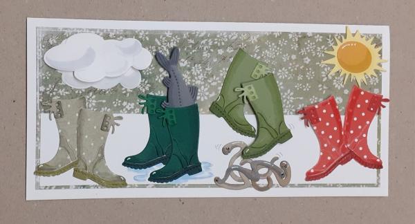 By Lene - Stanzschablone "Rubber Boots & Hat" Dies