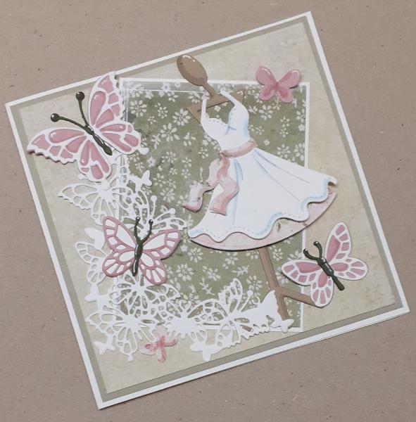 By Lene - Stanzschablone "Butterfly Corner" Dies