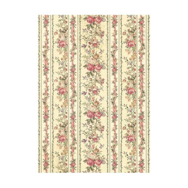 Stamperia - Decopatch Papier "Backgrounds" Decoupage A6 - 8 Bogen  