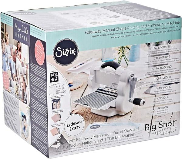 Sizzix - Big Shot Foldaway Starter Kit "White & Gray"