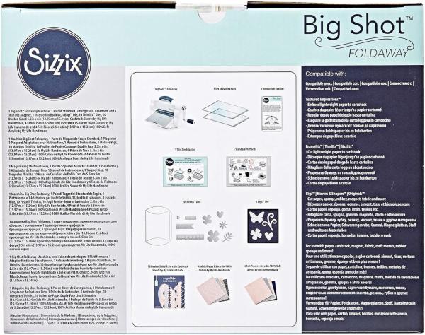 Sizzix - Big Shot Foldaway Starter Kit "White & Gray"