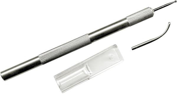 Prägestift für Embossing 2 Spitzen aus Metall