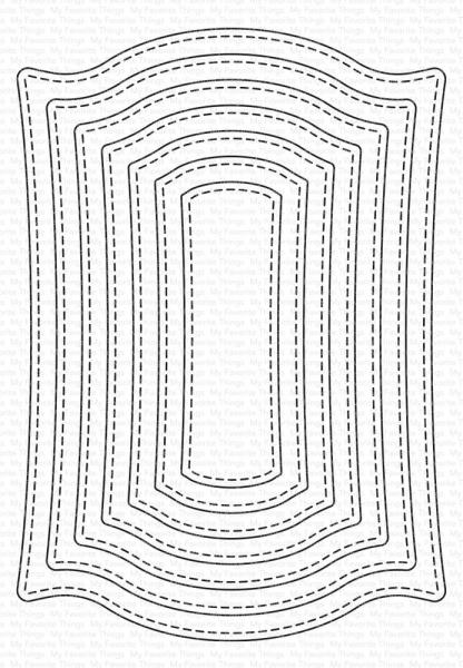 My Favorite Things - Stanzschablone "Fanciful Frame STAX" Die-namics