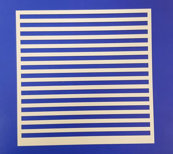 Creative Expressions - Schablone "Stripes" Stencil 6x6 Inch Design by Jane's Doodles