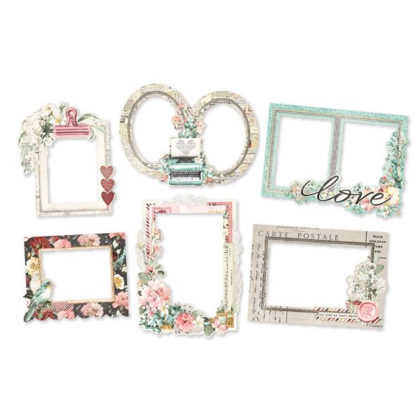 Simple Stories - Chipboard Frames "Simple Vintage Love Story" 