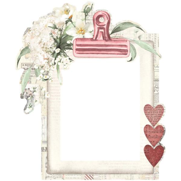 Simple Stories - Chipboard Frames "Simple Vintage Love Story" 