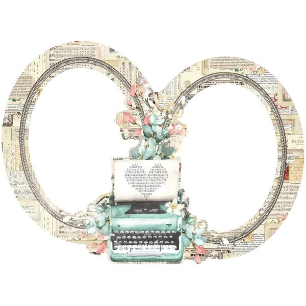 Simple Stories - Chipboard Frames "Simple Vintage Love Story" 
