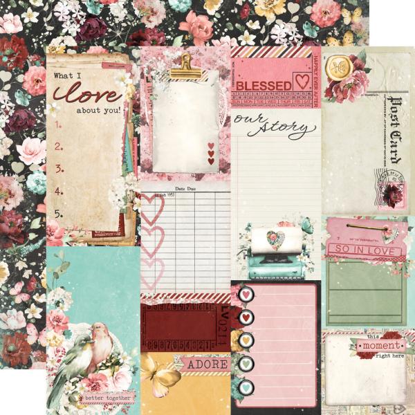 Simple Stories - Collections Kit "Simple Vintage Love Story" 12 Bogen Designpapier
