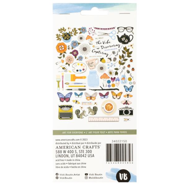American Crafts - Stanzteile "Discover + Create" Ephemera