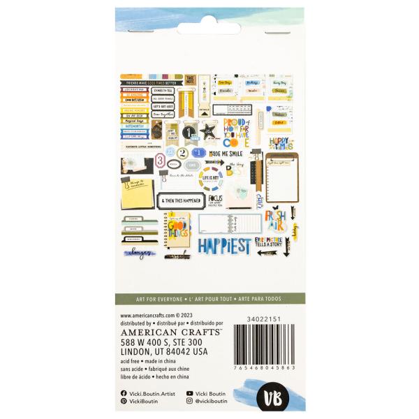 American Crafts - Stanzteile "Discover + Create" Ephemera