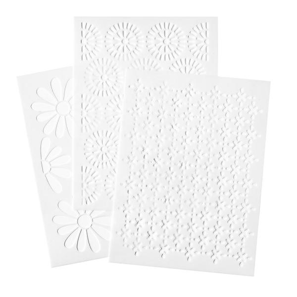 American Crafts - Schablone 6x9,12 Inch "Tranquil" Stencil