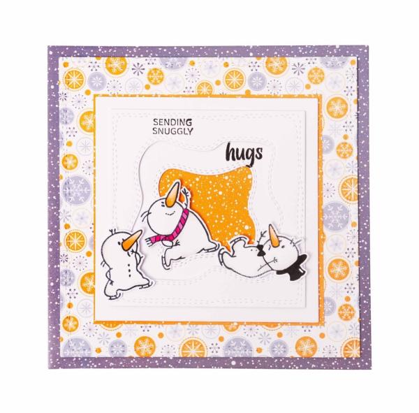 Creative Craft Lab - Studio Light - Stempelset "Frosty Hello" Clear Stamps
