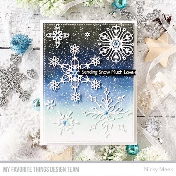 My Favorite Things - Stanzschablone "Stylish Snowflakes" Die-namics
