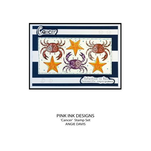 Pink Ink Designs - Stempelset "Cancer The Psychic" Clear Stamps