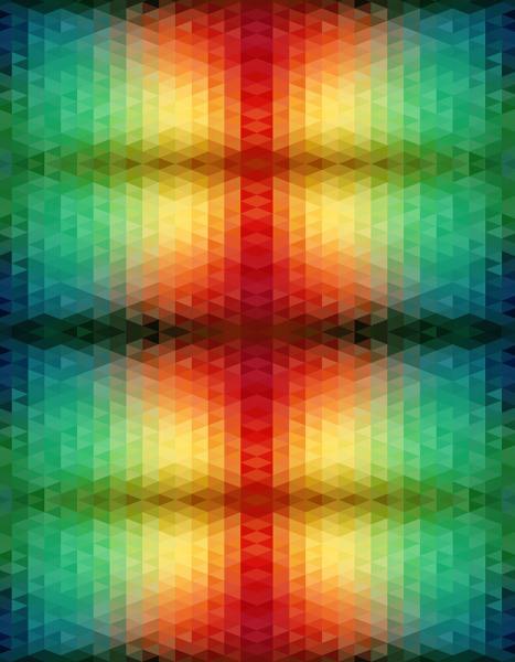 Picket Fence Studios - Kartenvorderseiten "Cozy Rainbow Quilt" Toner Cards Fronts A2 - 6 Karten